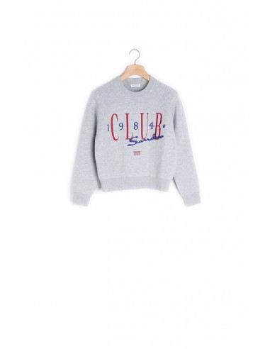 Pull façon sweat en laine ou a consommer sur place